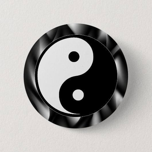 Yin Yang Symbol Button (Vorderseite)