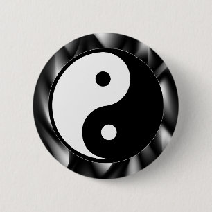 Yin Yang Symbol Button