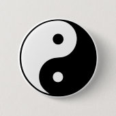 Yin Yang Symbol: Button (Vorderseite)