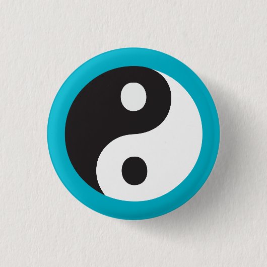 Yin Yang Symbol Button (Vorderseite)