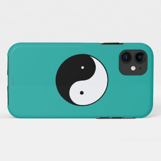 Yin Yang Symbol Case-Mate iPhone Hülle (Rückseite (Horizontal))