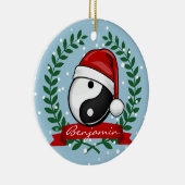 Yin Yang Symbol-Feiertag Keramikornament (Rechts)