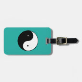Yin Yang Symbol Gepäckanhänger (Vorderseite horizontal)