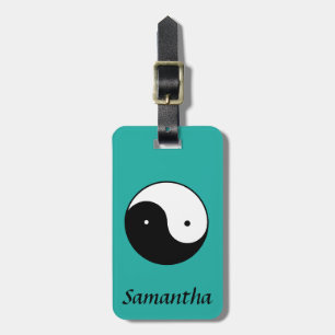 Yin Yang Symbol Gepäckanhänger