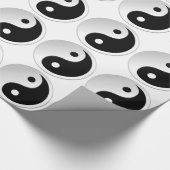 Yin Yang Symbol Geschenkpapier (Ecke)