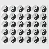 Yin Yang Symbol Geschenkpapier (Flach)