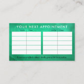 Yin Yang-Symbol-Heilung Visitenkarte (Rückseite)