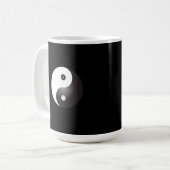 Yin Yang-Symbol: Kaffee-Tasse Kaffeetasse (Vorderseite Links)