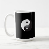 Yin Yang-Symbol: Kaffee-Tasse Kaffeetasse (Links)