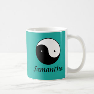 Yin Yang Symbol Kaffeetasse