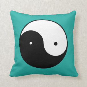 Yin Yang Symbol Kissen