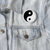 Yin Yang Symbol-Knopf Button (Beispiel)