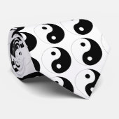 Yin-Yang Symbol Krawatte (Gerollt)