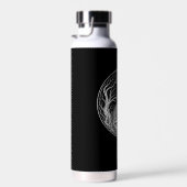 Yin Yang Symbol Lebensbaum Trinkflasche (Rechts)