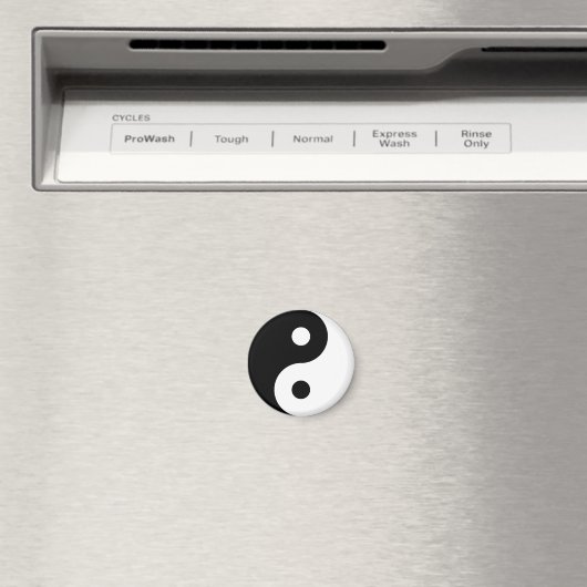 Yin Yang Symbol Magnet (In Situ (Geschirrspüler))