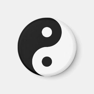 Yin Yang Symbol Magnet