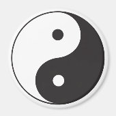 Yin Yang Symbol Magnet (Vorne)