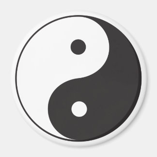 Yin Yang Symbol Magnet