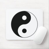Yin Yang Symbol Mousepad (Mit Mouse)