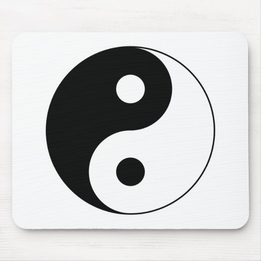 Yin Yang Symbol Mousepad (Vorne)