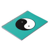 Yin Yang Symbol Notizblock (Linke Seite)