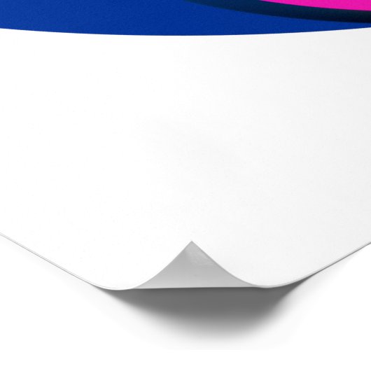 Yin Yang-Symbol Poster (Ecke)