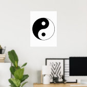 Yin Yang Symbol Poster (Heimbüro)