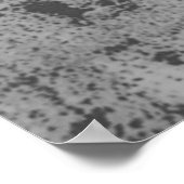 Yin Yang Symbol Poster gestört (Ecke)