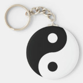 Yin Yang Symbol Schlüsselanhänger (Vorne)