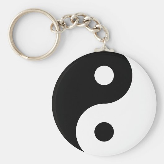 Yin Yang Symbol Schlüsselanhänger (Vorne)
