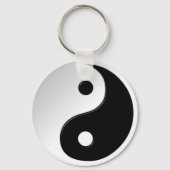 Yin Yang Symbol Schlüsselanhänger (Vorderseite)