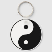 Yin Yang Symbol: Schlüsselanhänger (Vorderseite)