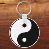 Yin Yang Symbol: Schlüsselanhänger (Vorderseite)