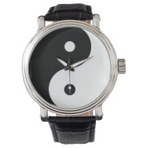 Yin Yang Symbol Schwarz-weiße Formen in Harmonie