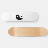 Yin-Yang Symbol Skateboard (Horizontal)