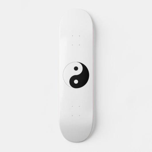 Yin-Yang Symbol Skateboard (Vorderseite)