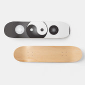 Yin Yang Symbol: Skateboard (Horizontal)