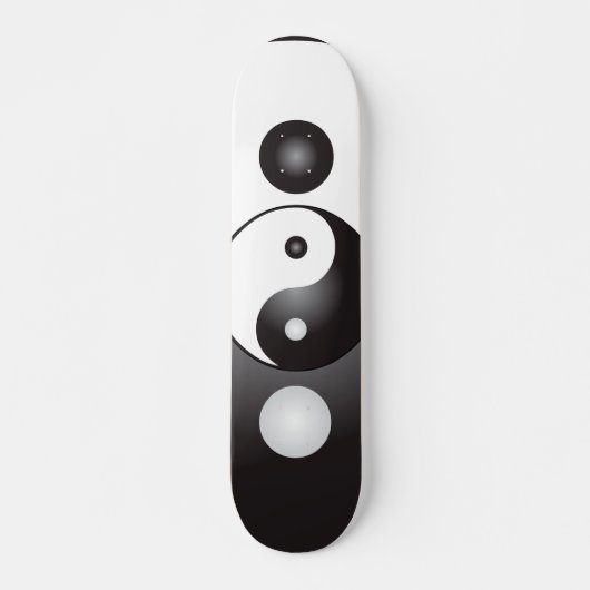 Yin Yang Symbol: Skateboard (Vorne)