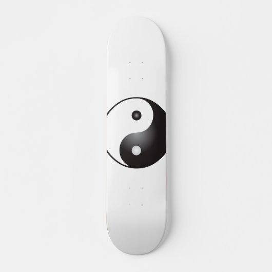 Yin Yang Symbol: Skateboard (Vorne)