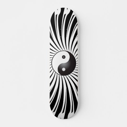 Yin Yang Symbol: Skateboard (Vorne)
