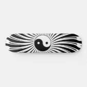 Yin Yang Symbol: Skateboard (Horizontal)