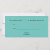 Yin Yang Symbol - solide Tätowierung (Rückseite)