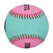 Yin Yang Symbol - solide Tätowierung Baseball (Vorderseite)