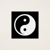 Yin Yang Symbol - solide Tätowierung-Design 2 (Vorderseite)
