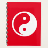 Yin Yang Symbol - solide Tätowierung-Design 2 Planer (Vorderseite)