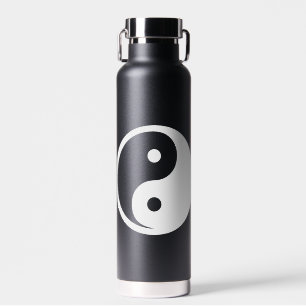 Yin Yang Symbol - solide Tätowierung-Design 2 Trinkflasche
