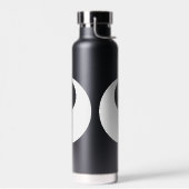 Yin Yang Symbol - solide Tätowierung-Design 2 Trinkflasche (Links)