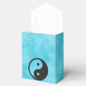 Yin Yang Symbol - solide Tätowierung Geschenkschachtel (Geöffnet)