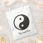 Yin Yang Symbol - solide Tätowierung Geschenktütchen (Ausgeschnitten)