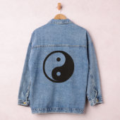 Yin Yang Symbol - solide Tätowierung Jeansjacke (Hangar)